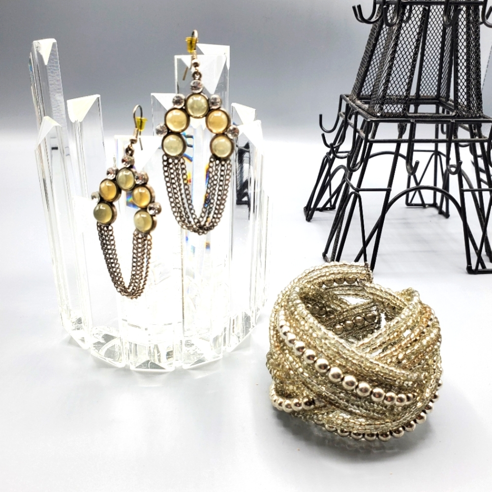 Earrings and Bracelet Set